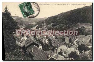 Old Postcard Plombieres Vue Generale Jack De La Chapelle Saint Joseph