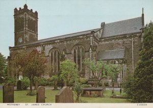 Yorkshire Postcard - Wetherby - St James Church  RRR424