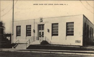 South River New Jersey NJ US Post Office Vintage Postcard