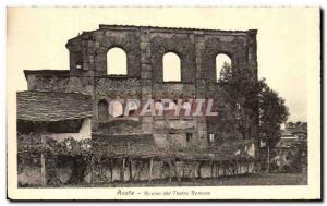 Old Postcard Aosta Rovine del Teatro Romano