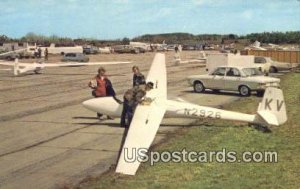 Bermuda High Soaring School - Chester, South Carolina SC Postcard
