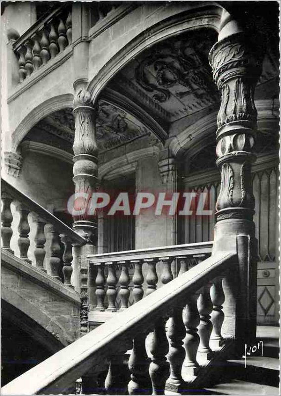 Modern Postcard Perigueux (Dordogne) Renaissance Staircase Street wisdom