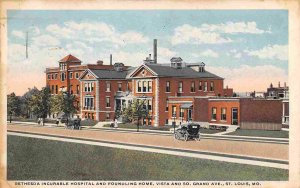 Bethesda Incurable Hospital Foundling Home St Louis Missouri 1918 postcard