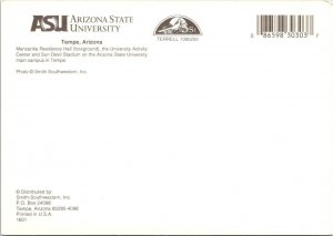 AZ, Tempe  ARIZONA STATE UNIVERSITY~ASU Dun Devil Stadium & Dorms 4X6 Postcard