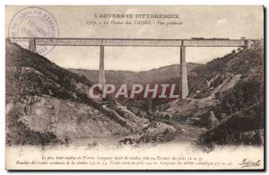 Old Postcard The Fades Viaduct Vue Generale