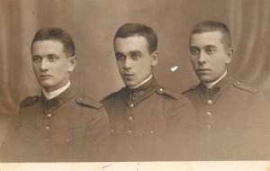 Romania inter-war military portrait studio photo Bucuresti