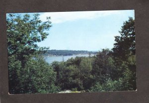 MA Lake Dungeon Rock View Lynn Woods Reservation Lynn Massachusetts Postcard