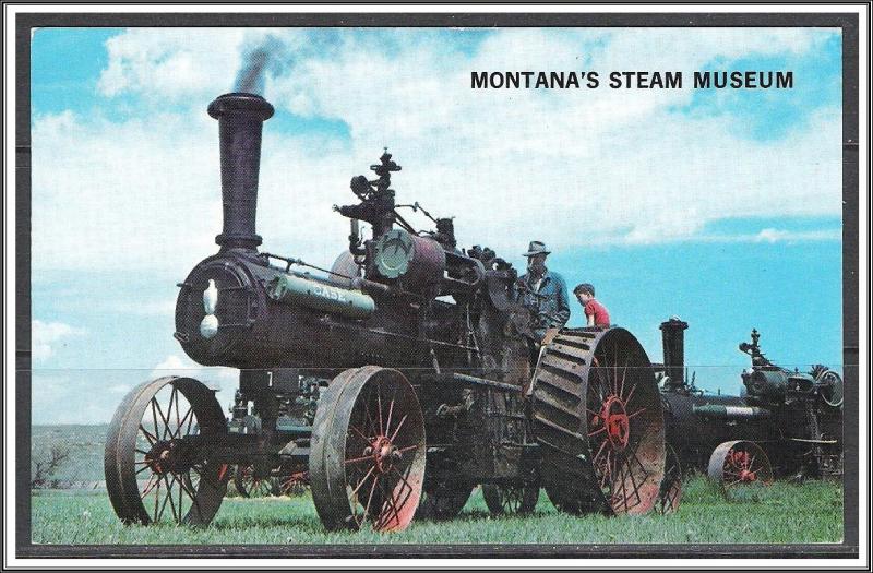 Montana Great Falls Menmke's Steam Museum - [MT-013]