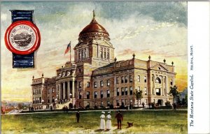 Tucks 2454 Montana State Capitol Vintage Postcard J41