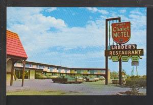 Hyatt Chalet Motel,Elk Grove Village,IL Postcard 