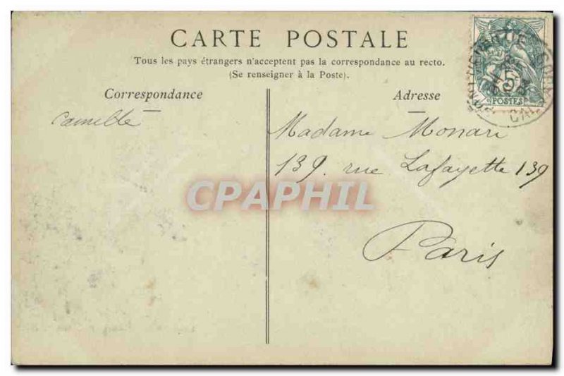 Old Postcard Pont L Eveque The Church