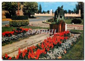 Modern Postcard Valenciennes Square from Laughing Floralies Park