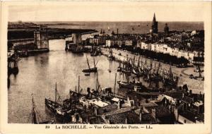 CPA La ROCHELLE - Vue Générale des Ports (354533)