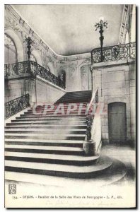 Old Postcard Dijon Staircase Hall of Burgundy States