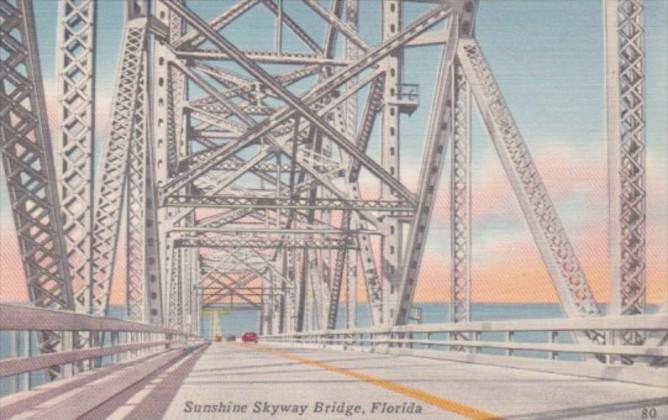 Sunshine Skyway Bridge In Florida