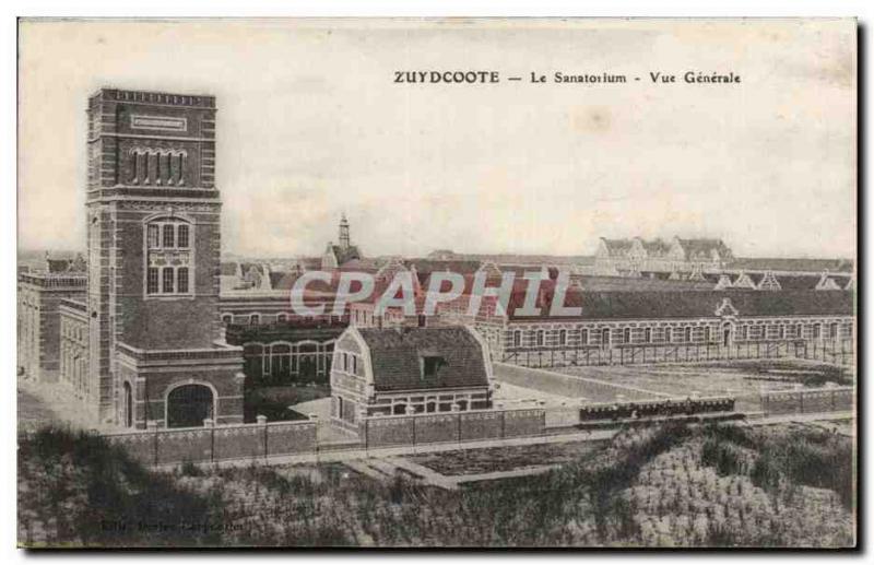 Old Postcard Zuydgoote Sanatorium General view