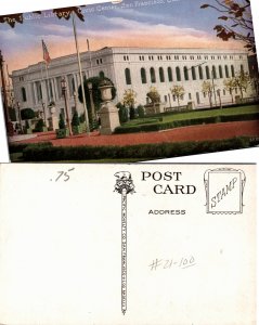 Public Library, Civic Center, San Francisco, Calif., (22824