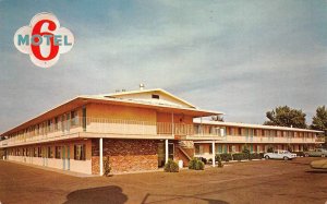 MOTEL 6 Fresno, CA Roadside California c1960s Chrome Vintage Postcard