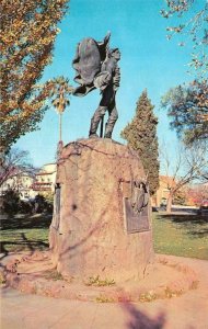 SONOMA, California CA    THE RAISING OF THE BEAR FLAG MONUMENT  Vintage Postcard
