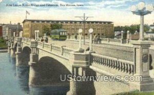 New Locust Street Bridge - Des Moines, Iowa IA  