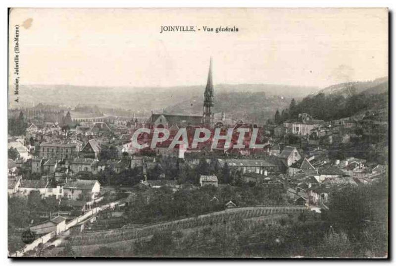 Old Postcard Joinville general view