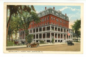 VT - Montpelier. Pavilion Hotel