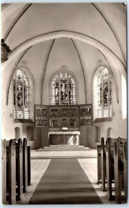 Postcard - Altar Room of St. Nikolai Church, Ostseebad Burg - Fehmarn, Germany 