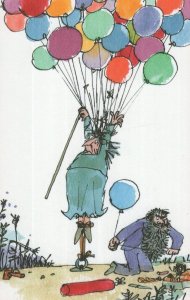 Roald Dahl The Twits Book You Rotten Old Turnip Postcard