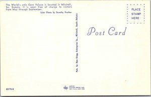 Postcard BUILDING SCENE Mitchell South Dakota SD AM4827