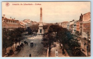 Avenida da Liberdade LISBOA Portugal Postcard