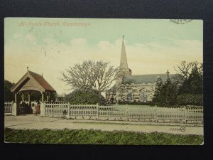 Sussex CROWBOROUGH All Saints Church c1907 Postcard by A. Salkeld / Valentine