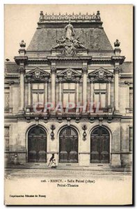 Old Postcard Nancy The theater room Poirel