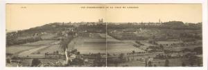 Panorama De Langres France 1910s bifold postcard