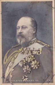 H M King Edward VII Embossed