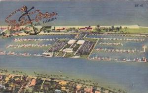 Florida Fort Lauderdale Bahia Mar 1952