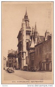 DIJON, Eglise Notre-Dame, Cote d´Or, France, PU-1961