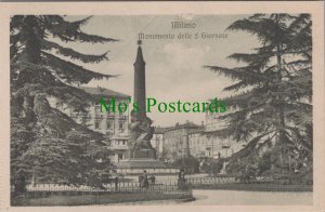 Italy Postcard - Milan / Milano, Monumento Delle 5 Giornate RS33947