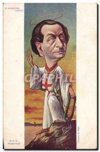 Old Postcard M Francois Copee Crosses Crusade