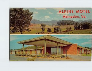 Postcard Alpine Motel, Abingdon, Virginia
