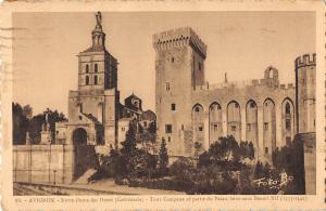 B104950 France Avignon Notre Dame des Doms Cathedrale Tour