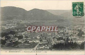 Old Postcard Remiremont Panorama took Parmont