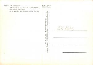 BR1613 France Saint-Malo celebrites boats bateaux multi vues