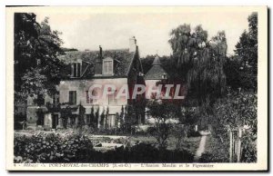 Postcard Abbey of Port Royal des Champs S and O The Mill and the Dovecote