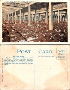 Cotton Shed, Municipal Docks, New Orleans, LA (11507)