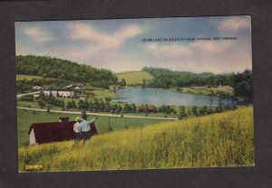 WV Silver Lake Allegheny Mountains near Thomas West Virginia Postcard