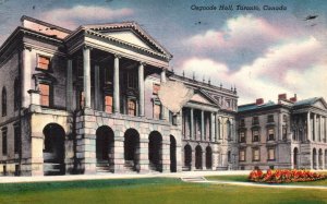 VINTAGE POSTCARD OSGOODE HALL TORONTO CANADA MAILED 1950