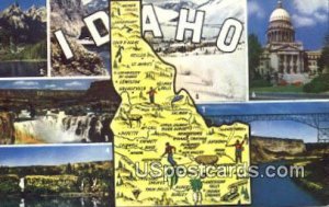 Greetings from, ID       ;      Greetings from, Idaho 