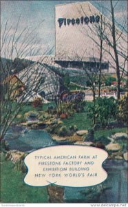 New York World's Fair 1939 Typical American Farm At Firestone Factory an...