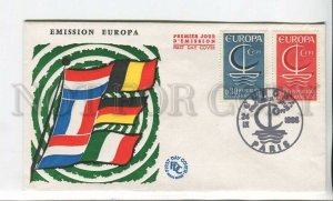448472 France 1966 year FDC Europa CEPT