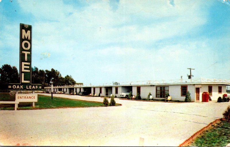 Indiana Greenfield The Oak Leaf Motel